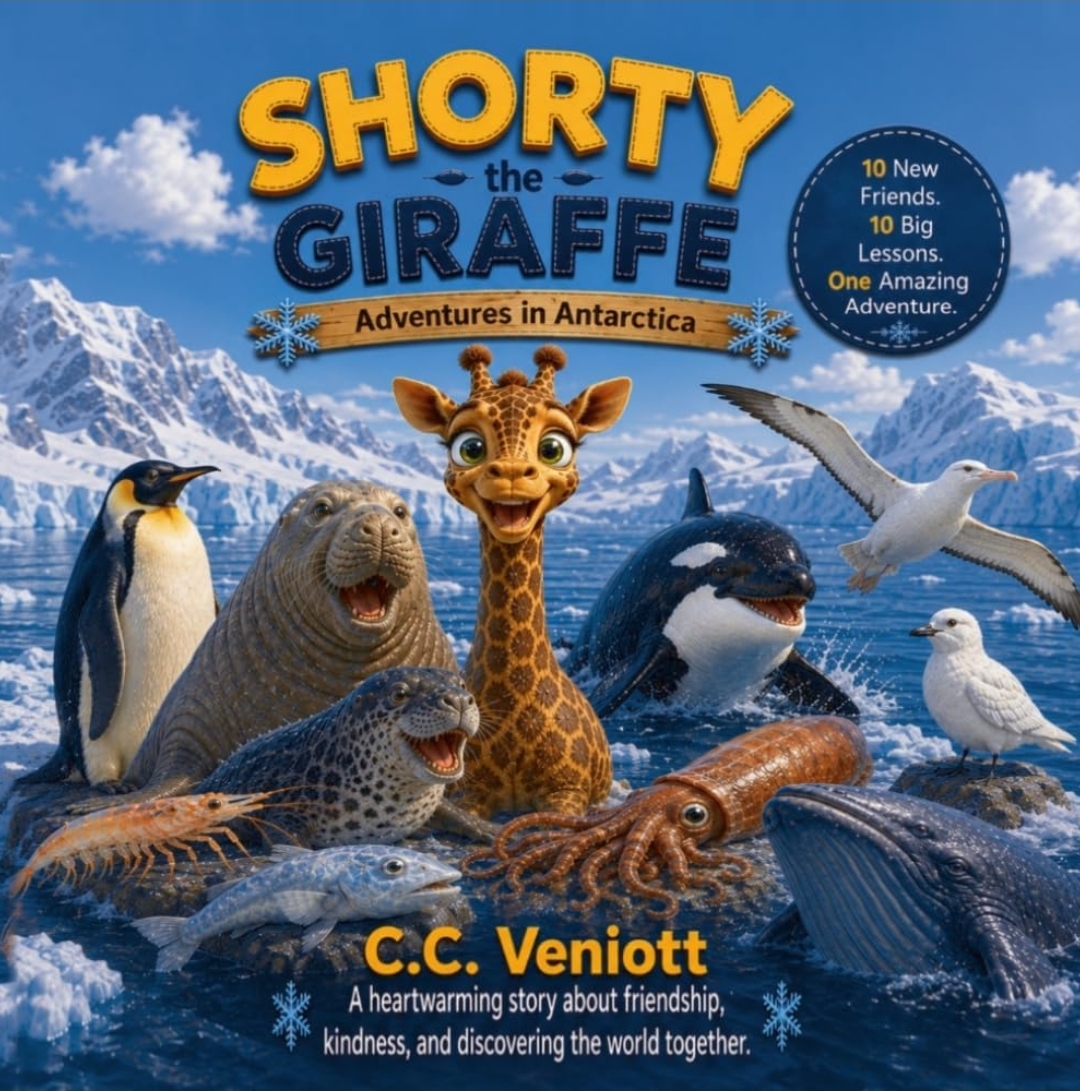 Cover of Shorty the Giraffe: Adventures in Antarctica